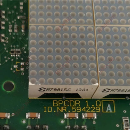 Lote de 1 unidad para placa indicadora LOP de ascensor 5400, BPCDR 1.Q, ID.NR.594229, luz roja