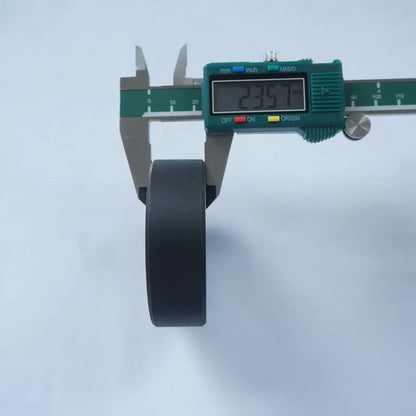 Lote de 20 rodillos para escaleras mecánicas DEE3685362, diámetro exterior 75 mm/2,95 pulgadas, ancho 23,5 mm, diámetro interior 20 mm, rodamiento 6204