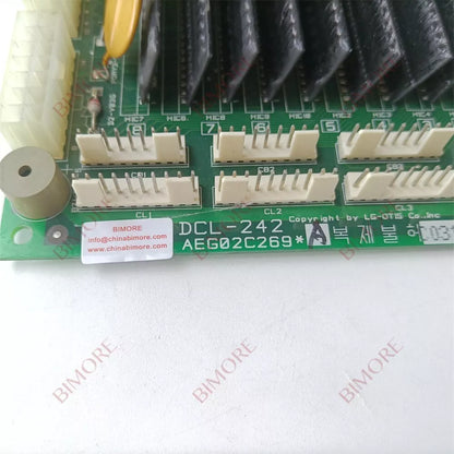 Lote de 1 placa de comunicación PCB para ascensor Bimore DCL-242, repuestos para ascensores