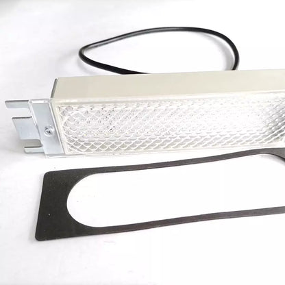 Lámpara de peine para escaleras mecánicas YK-LED-08-A, 24 V CC, luz LED blanca/amarilla, lote de 1 unidad