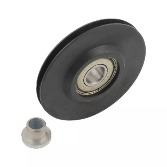 Lote de 20 rodillos de cable de ascensor KM602677G01, diámetro exterior de 48 mm, ancho de 5 mm, diámetro interior de 8 mm, rodamiento 608