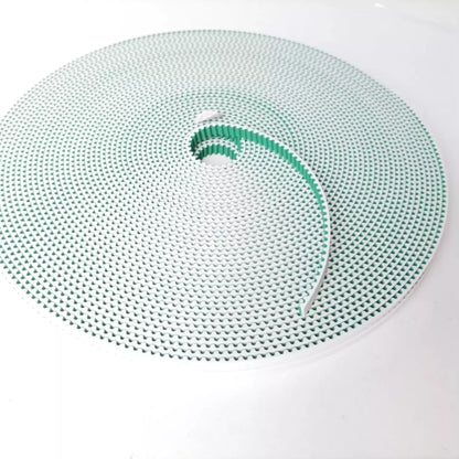 Correa para máquina de puerta de ascensor, 10-HTD5M/DL/K, tela verde, ancho: 10 mm, 50 metros/lote