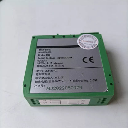 1 unidad/lote TGKZ-BZ-01 8605000230 Controlador de PCB de freno de escalera mecánica Reemplazo BK-01