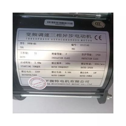 Lote de 1 pieza de repuesto para motor de puerta de ascensor BIMORE YVP90-6B1, 220 V, 0,58 A