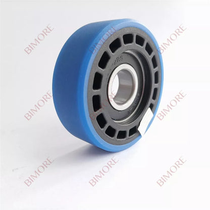 50PCS/LOT 76*25*6204 Escalator Step Chain Roller OD 76mm W 25mm Bearing 6204 SMS405029