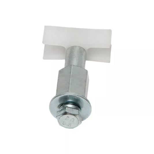 Lote de 50 correderas para puerta de ascensor BIMORE, longitud 40 mm, altura 58 mm.