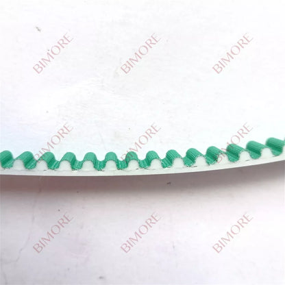 Correa para máquina de puerta de ascensor, 10-HTD5M/DL/K, tela verde, ancho: 10 mm, 50 metros/lote