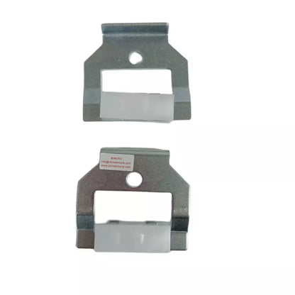 Lote de 20 deslizadores de zapata para guía de elevador, 60 x 54 mm, para 3300AP, 60 mm de largo y 54 mm de alto, un orificio.