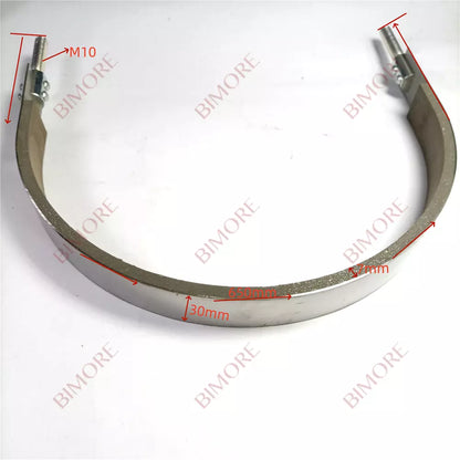 Lote de 1 unidad para banda de freno de escalera mecánica 9300 SCT392556 Z366027, longitud periférica de 650 mm.