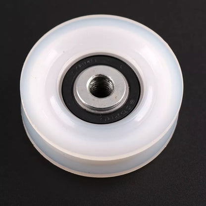 20PCS/LOT Elevator Door Hanging Wheel Wire Rope Roller OD58 W17 mm 6002 58*17*6002