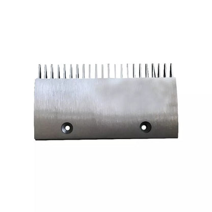 Placa de peine de aluminio para escalera mecánica, 22 dientes, 207 mm de largo y 113 mm de ancho, 2 orificios, 4090160000, 5 unidades/lote