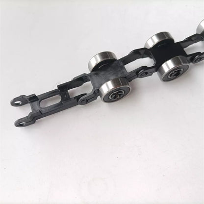 4PCS/LOT Escalator Rotary Chain Black KM5070679G01/2/3/5 S=10MM R20 17 Pairs Bearing 608