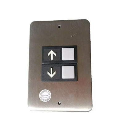1 unidad/lote A-AAB7069BP1 E411 Panel de llamada de ascensor, piso intermedio, placa LOP RS 3 B9693C 2