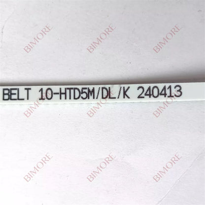 Correa para máquina de puerta de ascensor, 10-HTD5M/DL/K, tela verde, ancho: 10 mm, 50 metros/lote