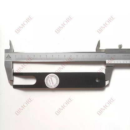 Herramienta de desmontaje de escalones de escalera mecánica (1 unidad/lote), horquilla de hierro negra, longitud 150 mm