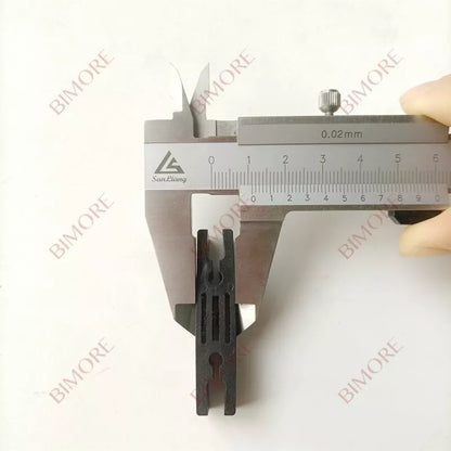 20PCS/LOT Elevator Door Slider Black Lift Spare Parts L:50mm W:11mm H:13mm 50x11