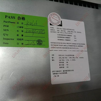 1 juego/lote KDL16L/18A Inversor de ascensor KM953503G50 con codificador de reemplazo V3F16L KM719900G01