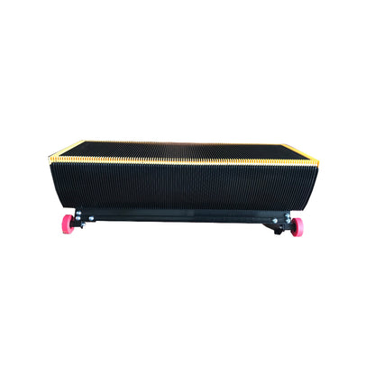 1PC/LOT Escalator Stainless Steel Step Black With Demarcation XAA26143A1 L 1000mm Roller 80*25*6204