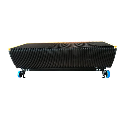 1PC/LOT Escalator Stainless Steel Step Black With Demarcation XAA26145D1  L 1000mm Roller 76*22*6203