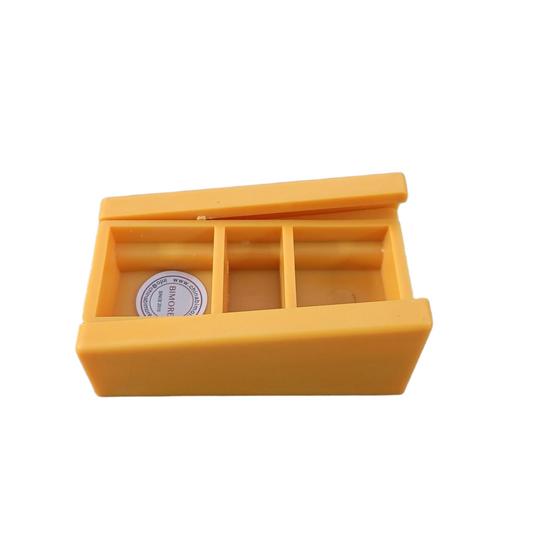 10PCS/LOT Elevator Flat Cable Fixing Bracket Yellow Plastic Box Lift Parts 100*60 mm L 100mm W 60mm Opening W 50mm