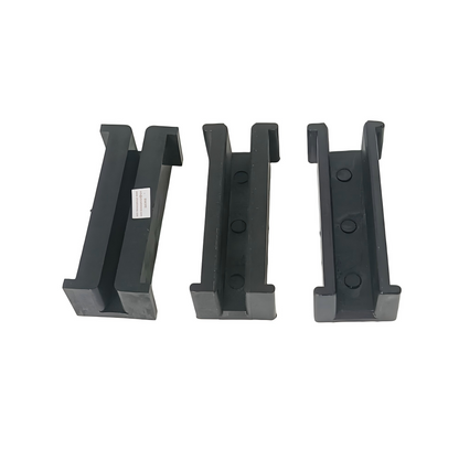 10PCS/LOT Elevator Guide Shoe Insert 100*6/10/16 Black Lining for Lift 6mm 10mm 16mm Rail Parts