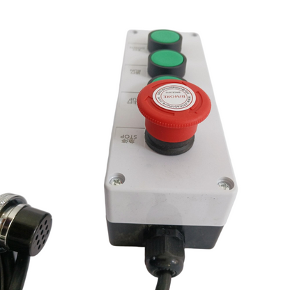 1PC/LOT Escalator Maintenance Handle Switch Box Circular 10 Hole Plug-in Inspection Switch Box