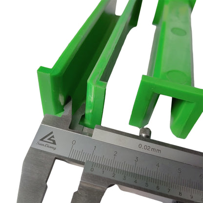 10pcs Elevator Guide Shoe Insert Length 130mm Groove Width 10mm W10MM