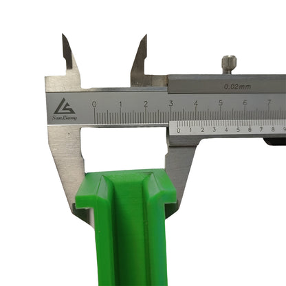 10pcs Elevator Guide Shoe Insert Length 130mm Groove Width 10mm W10MM