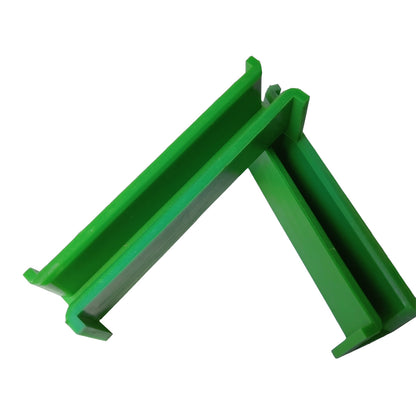 10pcs Elevator Guide Shoe Insert Length 130mm Groove Width 10mm W10MM