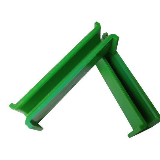 10pcs Elevator Guide Shoe Insert Length 130mm Groove Width 10mm W10MM