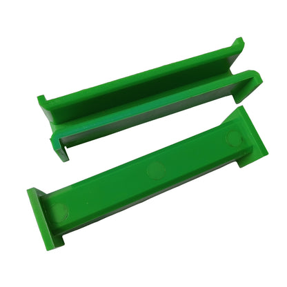 10pcs Elevator Guide Shoe Insert Length 130mm Groove Width 10mm W10MM