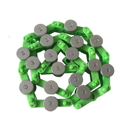 4PCS/LOT Escalator Handrail Newel Chain 17 Pairs of Double Bearing