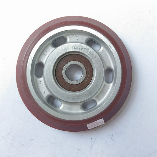 10PCS Elevator High Speed Guide Roller  125x22x6303 125*22*6303 OD125mm W22mm Bearing6303