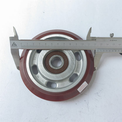 10PCS Elevator High Speed Guide Roller  125x22x6303 125*22*6303 OD125mm W22mm Bearing6303