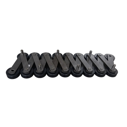 Escalator Step Chain Pitch 133.33mm Roller 70x25 Plate W 30mm 35mm Pin D 14.6mm L 84.7 Customize