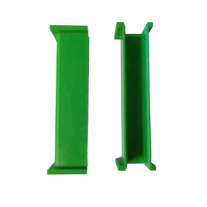 10pcs W=16MM Elevator Guide Shoe Insert Length 130mm Groove Width 16mm