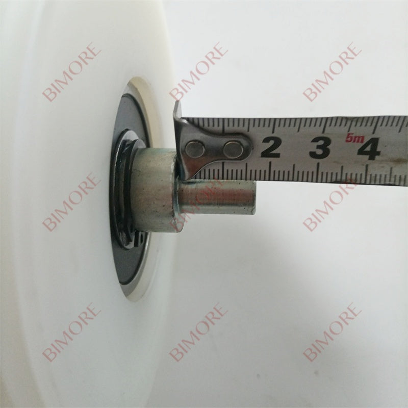 Lote de 4 rodillos para escalera mecánica 1709066500, diámetro exterior de 110 mm, altura de 60 mm, rodamiento 6304 para correa L1841