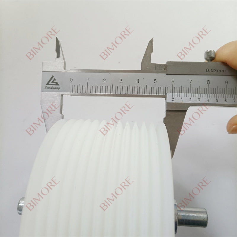 Lote de 4 rodillos para escalera mecánica 1709066500, diámetro exterior de 110 mm, altura de 60 mm, rodamiento 6304 para correa L1841