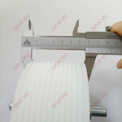 Lote de 4 rodillos para escalera mecánica 1709066500, diámetro exterior de 110 mm, altura de 60 mm, rodamiento 6304 para correa L1841