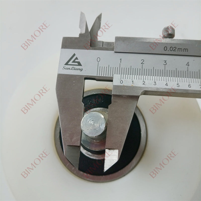 Lote de 4 rodillos para escalera mecánica 1709066500, diámetro exterior de 110 mm, altura de 60 mm, rodamiento 6304 para correa L1841