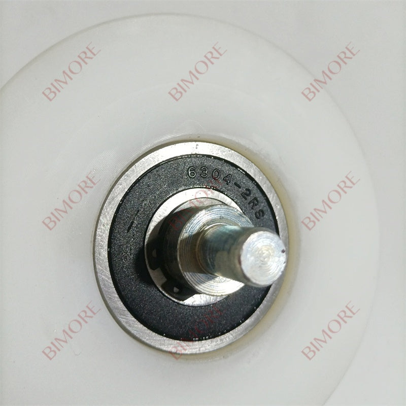 Lote de 4 rodillos para escalera mecánica 1709066500, diámetro exterior de 110 mm, altura de 60 mm, rodamiento 6304 para correa L1841