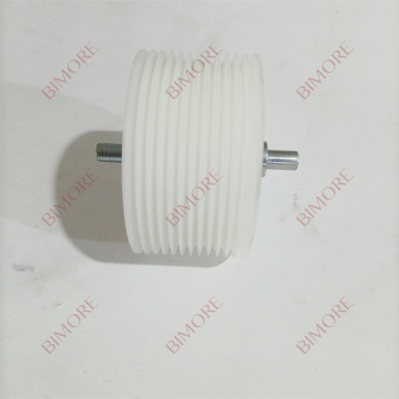Lote de 4 rodillos para escalera mecánica 1709066500, diámetro exterior de 110 mm, altura de 60 mm, rodamiento 6304 para correa L1841