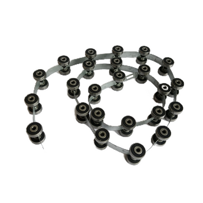 4PCS/LOT Escalator Newel Rotary Chain 1737525800 24 pairs of bearing wheels 608