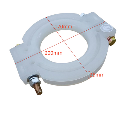 1PC/LOT KM840173G01 Elevator Guide Wheel Compensation Chain Guide Device White Nylon Anti Shaking Ring L 200mm OD 170mm W 25mm