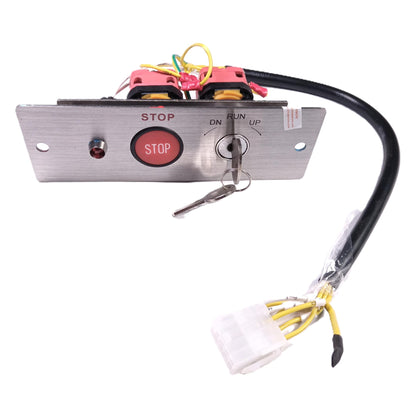 2 piezas/lote Bloqueo de Esalator Interruptor de parada de emergencia Bloqueo de energía