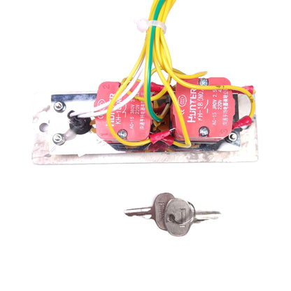 2 piezas/lote Bloqueo de Esalator Interruptor de parada de emergencia Bloqueo de energía