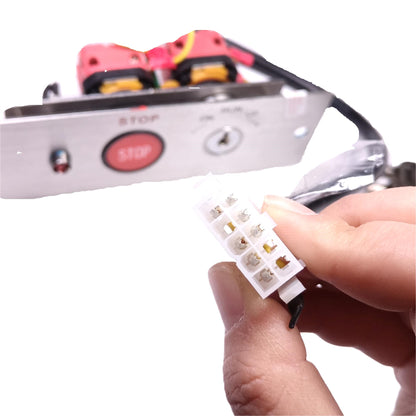 2 piezas/lote Bloqueo de Esalator Interruptor de parada de emergencia Bloqueo de energía