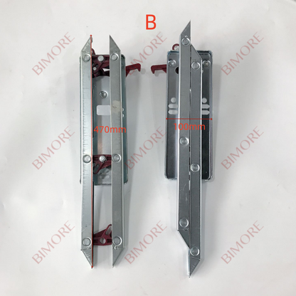 Acoplador de puerta de ascensor A/B (1 unidad/lote), paletas abiertas izquierda/derecha CSK-VF00CD000, piezas de ascensor