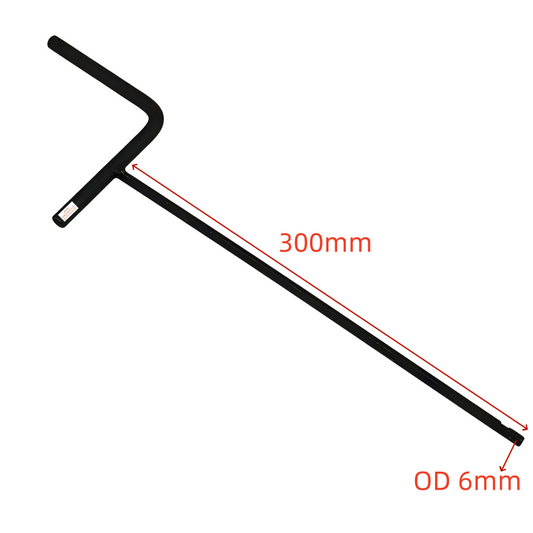 1PC LOT Escalator Step Wrench Disassembly Tool Depth 300mm Hexagonal Head OD 6mm