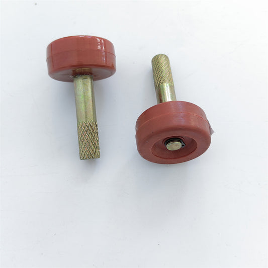 10pcs 42*19*M12 Elevator Door Lock Roller Lift Red Roller